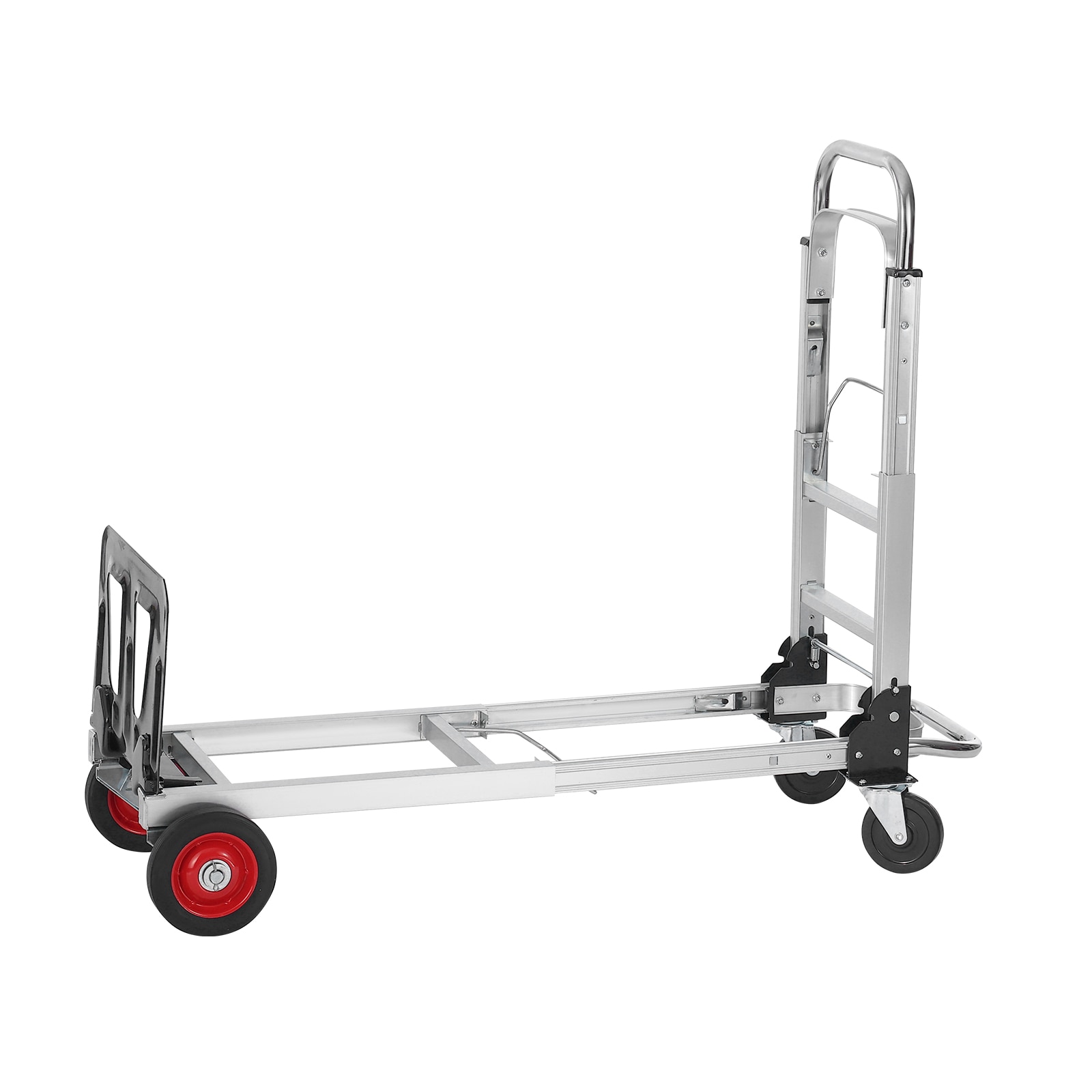 Aluminium Folding Hand Truck 2 In 1 Heavy Duty Collapsible Dolly_voghion.com